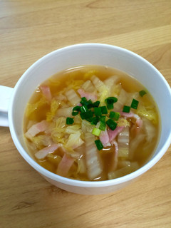 安い早い簡単!白菜を食べるスープ☆-レシピのメイン写真