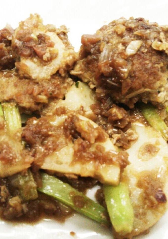 つくねの梅じょうゆ焼き-レシピのメイン写真