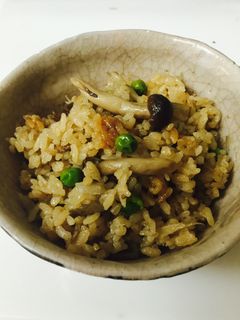 ゴボウと牛肉の炊き込みご飯-レシピのメイン写真