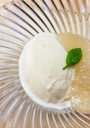 市川の梨で手作りコンポート-レシピのメイン写真