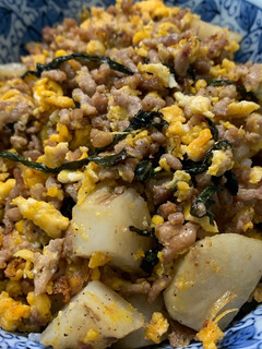 菊芋のそぼろ丼-レシピのメイン写真