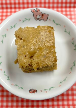 [保育園幼児食]豆乳入り黒糖蒸しパン-レシピのメイン写真