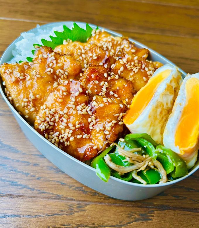 【簡単】ささみの照り焼き弁当-レシピのメイン写真