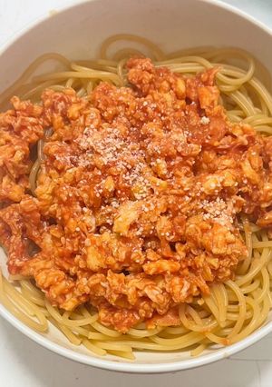 【簡単】ケチャたまパスタ A-レシピのメイン写真