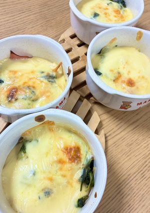 めんつゆで簡単！ホワイトソースグラタン-レシピのメイン写真