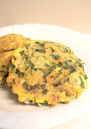 フライパンで簡単★大根葉入りご飯おやき-レシピのメイン写真