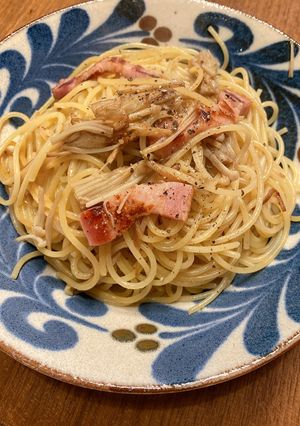 簡単!えのきとベーコン旨みパスタ☆-レシピのメイン写真