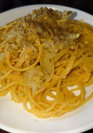 味付けは塩麹のみのカレーパスタ-レシピのメイン写真