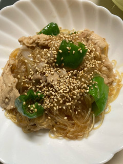 豚肉と春雨の炒め物-レシピのメイン写真