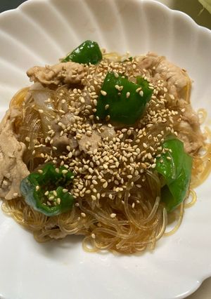 豚肉と春雨の炒め物-レシピのメイン写真