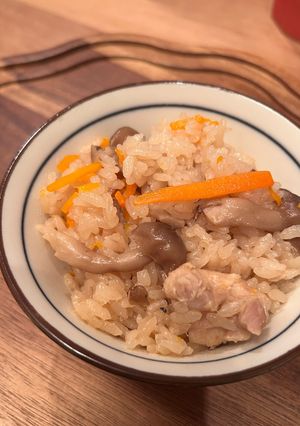 基本の簡単炊き込みご飯-レシピのメイン写真