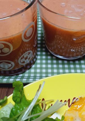 カゴメトマトジュース🍅にリンゴ🍎-レシピのメイン写真