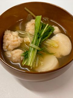 あったか~い♪ハモ鍋風お吸い物-レシピのメイン写真