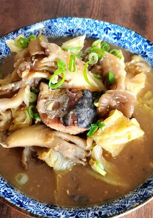 腸が元気に♪鯖缶キャベツ舞茸のくた煮-レシピのメイン写真
