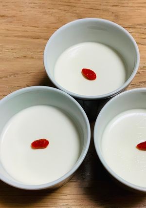レンジ&豆乳で杏仁豆腐-レシピのメイン写真