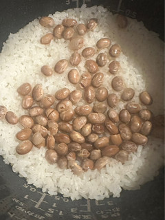 節分の福豆でふっくら豆ご飯炊飯器で1分-レシピのメイン写真
