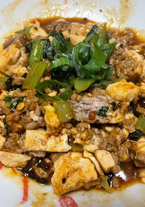 小松菜入り麻婆豆腐-レシピのメイン写真