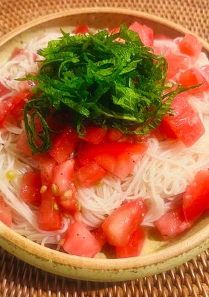 トマト素麺-レシピのメイン写真