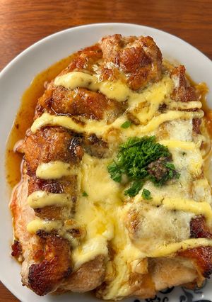 鶏むね肉のとろ〜りチーズ照り焼き-レシピのメイン写真