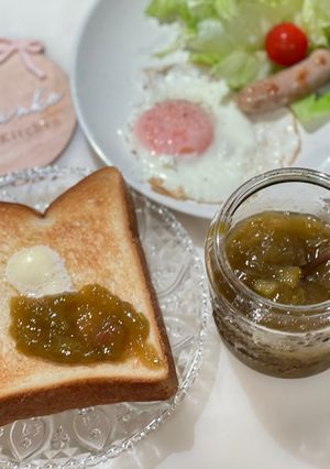 【給食の味】煮るだけ♡手作りルバーブジャム-レシピのメイン写真