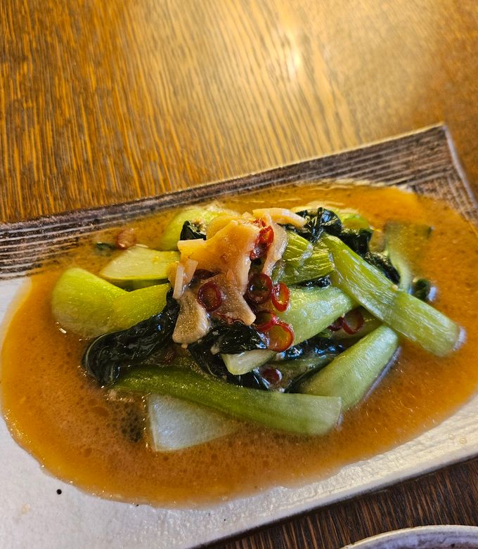 チンゲン菜のアジア風炒め-レシピのメイン写真