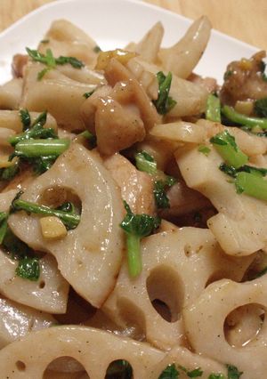 お弁当にも◎照りレンコン鶏肉きんぴら-レシピのメイン写真