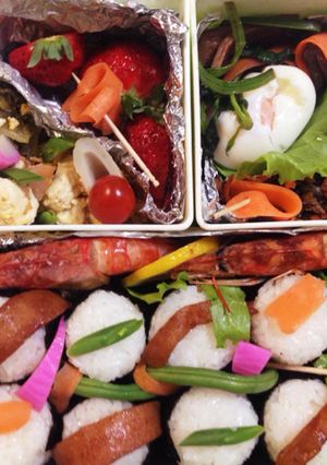 美味しいインゲンと☆ひじきのお弁当-レシピのメイン写真