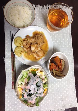 鶏肉のレモンだれ定食-レシピのメイン写真