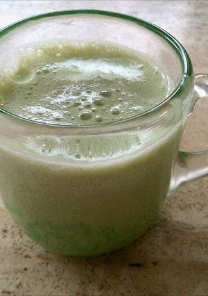 朝食 簡単 グリーンスムージー-レシピのメイン写真