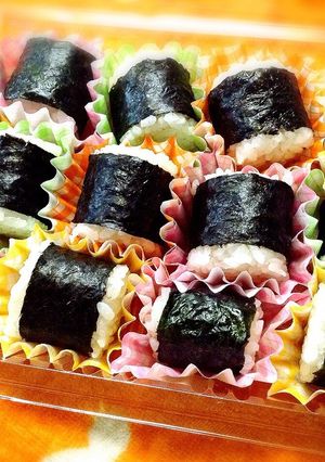 ひとくち俵むすび お弁当-レシピのメイン写真