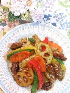 ♪根菜たっぷり♡焼き野菜丼♪-レシピのメイン写真