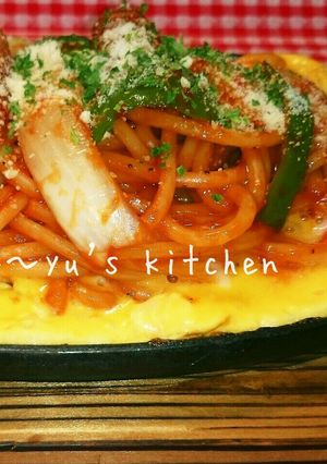 鉄板イタスパ♡喫茶店で覚えた変わらぬ味♡-レシピのメイン写真