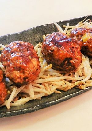 銀杏入りミートボール餡絡め-レシピのメイン写真