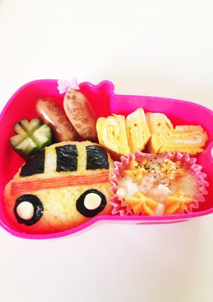 簡単☆デコふりでくるまのキャラ弁-レシピのメイン写真