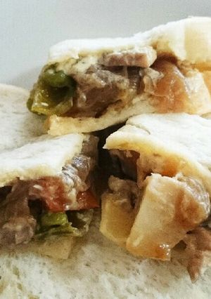 中学時代の懐かしの味☆肉じゃがサンド-レシピのメイン写真