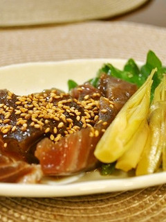鰹の生姜醤油漬け-レシピのメイン写真