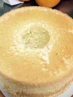 基本のプレーンシフォンケーキ-レシピのメイン写真