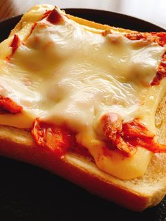 キムチマヨチーズトースト-レシピのメイン写真