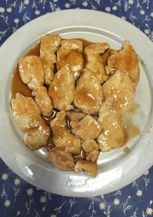 ごはんが進む！鶏むねの甘辛炒め-レシピのメイン写真