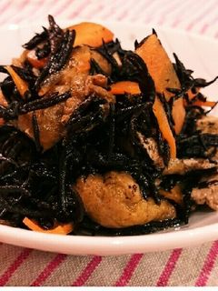 ひじきの煮物。お弁当にも!-レシピのメイン写真