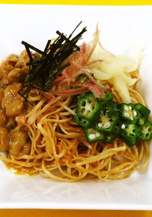 バターしょうゆの納豆ソイパスタ-レシピのメイン写真