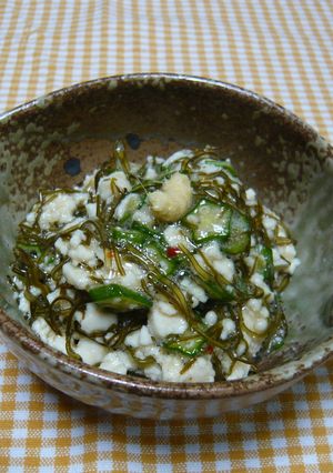 がごめ昆布と豆腐の和え物-レシピのメイン写真