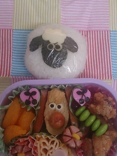 簡単♪ひつじのショーン☆キャラ弁-レシピのメイン写真