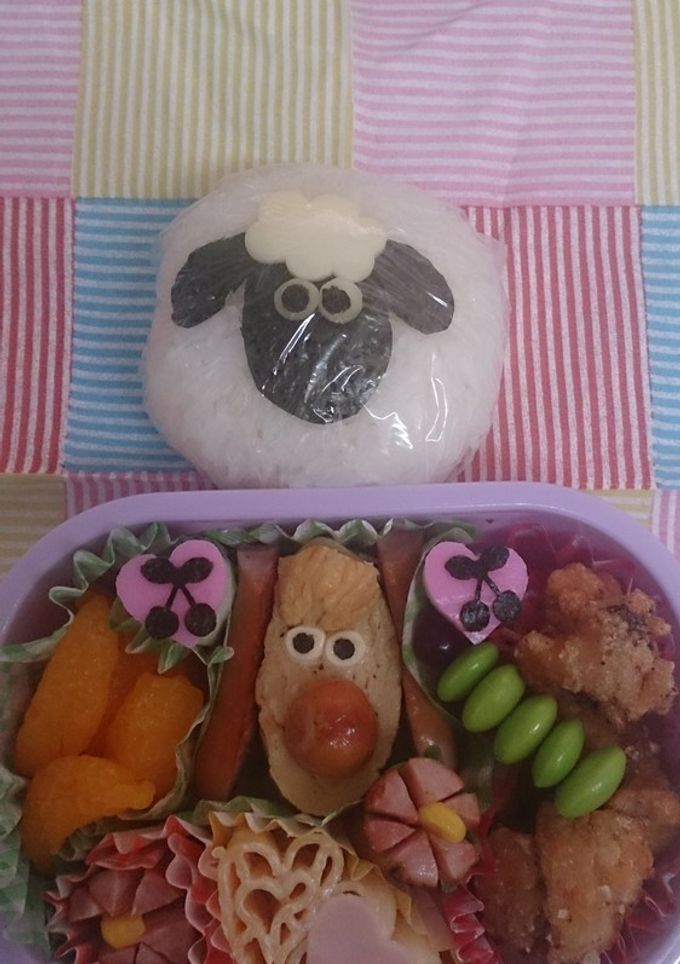 簡単♪ひつじのショーン☆キャラ弁 by ☆moneruno☆ 【クックパッド】 簡単おいしいみんなのレシピが392万品