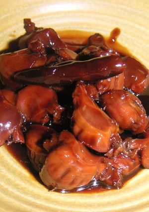 砂肝の照りツヤ甘辛煮-レシピのメイン写真