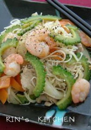 ゴーヤのエスニックそうめんチャンプルー-レシピのメイン写真