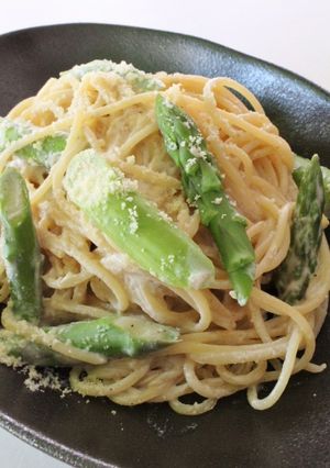 豆腐クリームdeアスパラガスのパスタ-レシピのメイン写真
