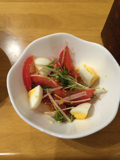 トマトと水菜の中華サラダ-レシピのメイン写真