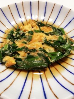 簡単☆もう一品!ニラ玉ポン酢-レシピのメイン写真