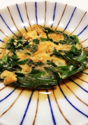 簡単☆もう一品！ニラ玉ポン酢-レシピのメイン写真